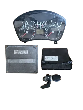 6S6112A650FD motorsteuergerät Set für FORD FIESTA V REST - Bild 1