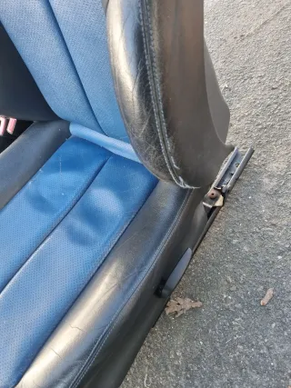 Mercedes R170 SLK Sitze Ledersitze Fahrersitz und Beifahrersitz - Bild 2