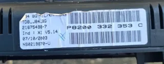 Renault  Scenic II Typ Tacho Kombiinstrument P8200332353C - Bild 3