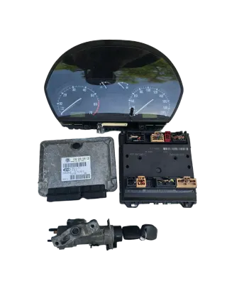Original Skoda Fabia 6Y 1.4 Motorsteuergerät Set 036906034CB - Bild 1