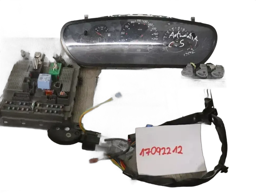 Citroen C5 Automatik Motorsteuergerät 9645900680 S118047509D Set - Bild 1