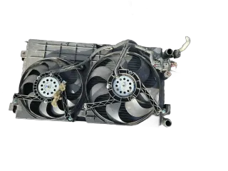 Kühlerlüfter Motorlüfter Lüfterzarge Lüfter Doppel lüfter passt für VW  NEW - Bild 1