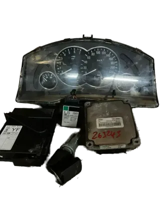 Motorsteuergerät Steuergerät Motor Opel Meriva A 12214830 set - Bild 1