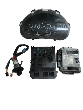 9663475680 Motorsteuergerät Set Modul ECU Peugeot 206 - Bild 1