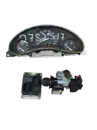 Opel Corsa B 1.2   Motorsteuergerät Set 90532610 RZ 0261204475 - Bild 1
