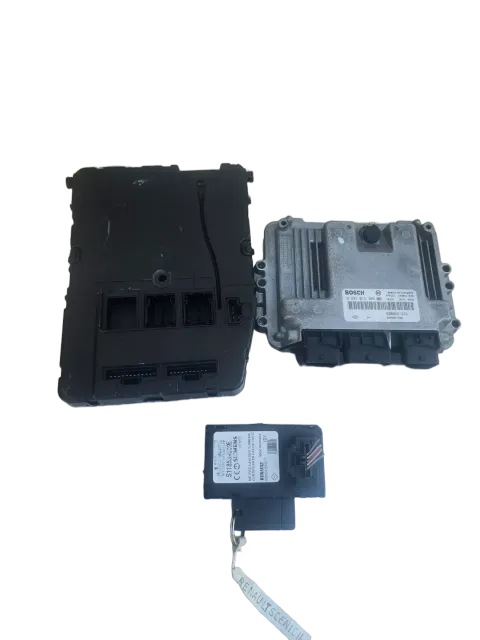 Background image for Motorsteuergerät Set 8200601334 0281013336 Renault Scenic II 1.9 dCi 81 KW