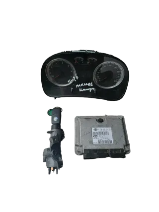 Motorsteuergerät Satz VW Bora 1,6l 77KW BCB 036906034DR - Bild 1
