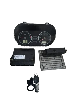 Ford Fiesta JD3 JH1 1,3i  Motorsteuergerät Kit 4S6112A650KC - Bild 1