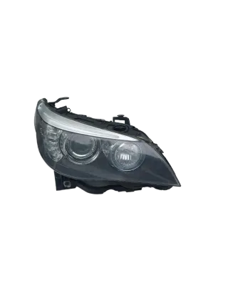 Bmw 5 E60 E61 LCI Xenon Scheinwerfer Beifahrerseite Rechts 7044672-05 Facelift - Bild 1