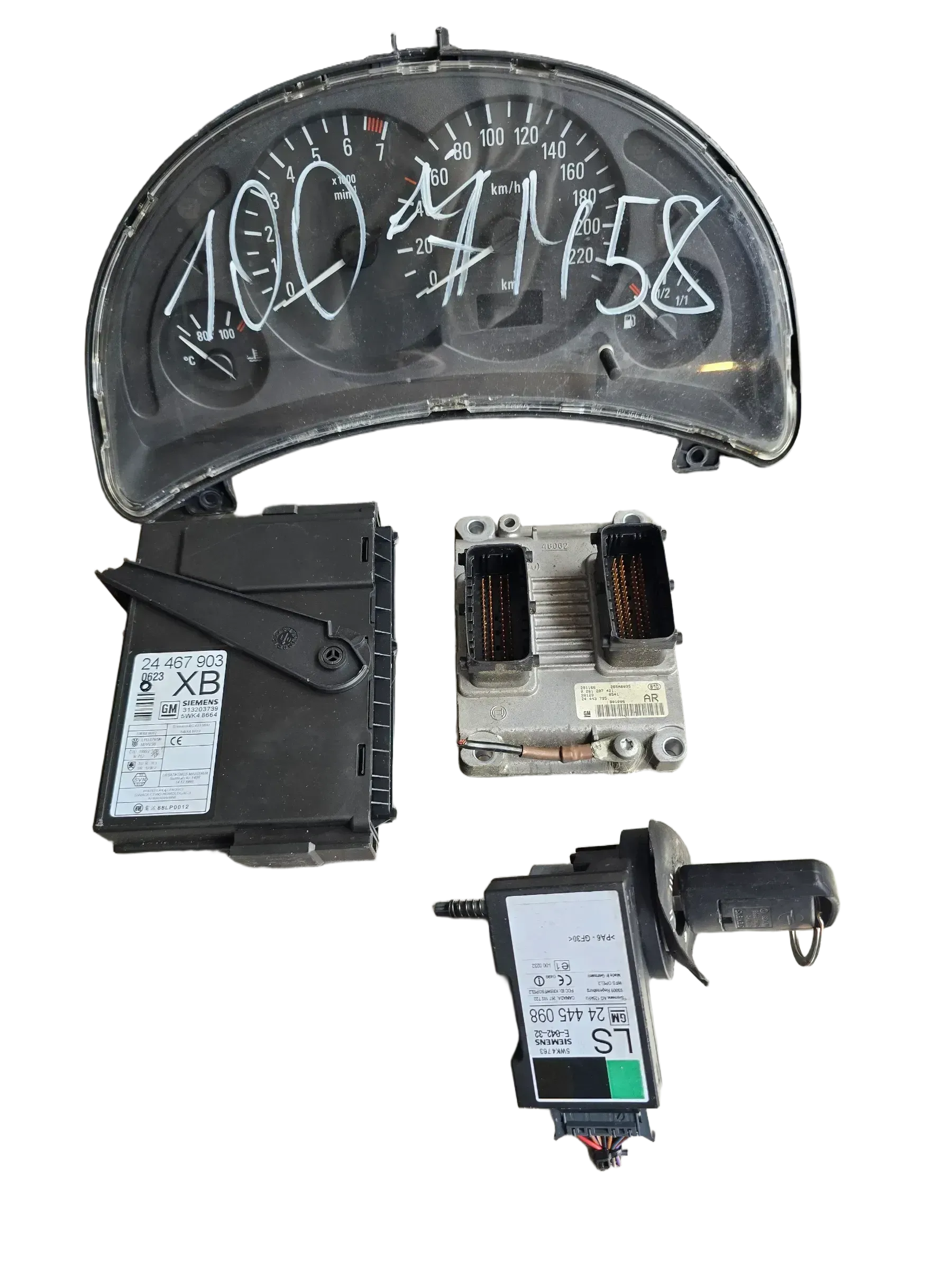 motorsteuergerät Kit für OPEL CORSA C 1.0 0261207421 - Bild 1