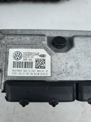 Skoda Fabia 6Y 1.4 80PS BUD Motorsteuergerät Set 03C906024AB - Bild 4