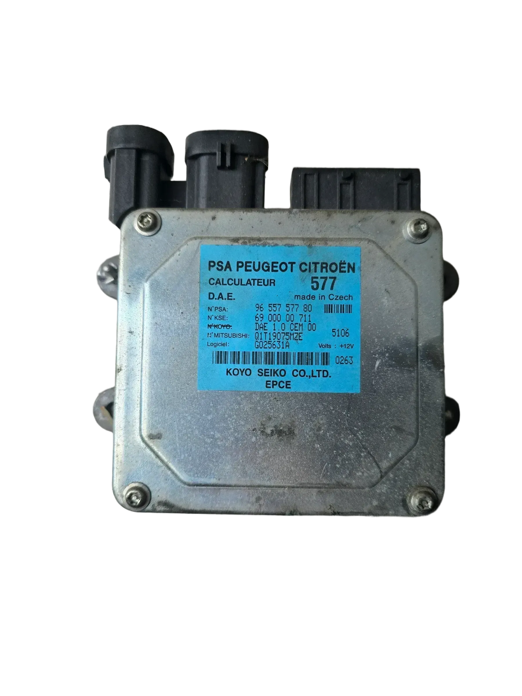 Steuergerät Elektrische Servolenkung Citroen C2 1.4 9655757780 - Bild 1