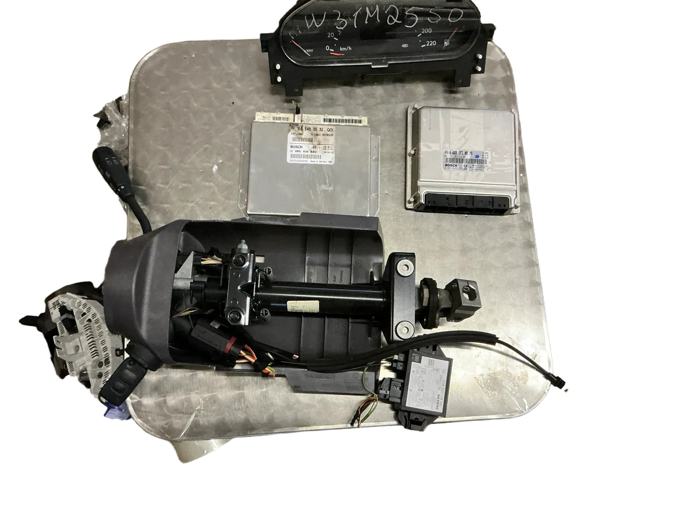 Mercedes-Benz A 170 CDI Automatik W168  Motor Steuergerätset A6681530879 - Bild 1