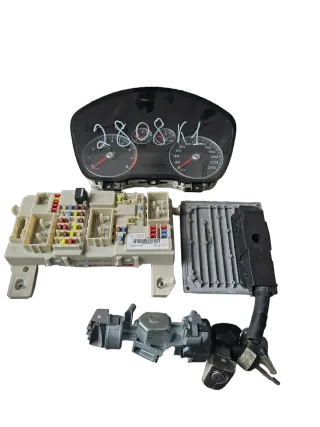 Steuergerät Set Einspritzung 7m5112a650afa Ford Focus 1.6 16V DA3/DB3 74 KW 100 PS - Bild 1