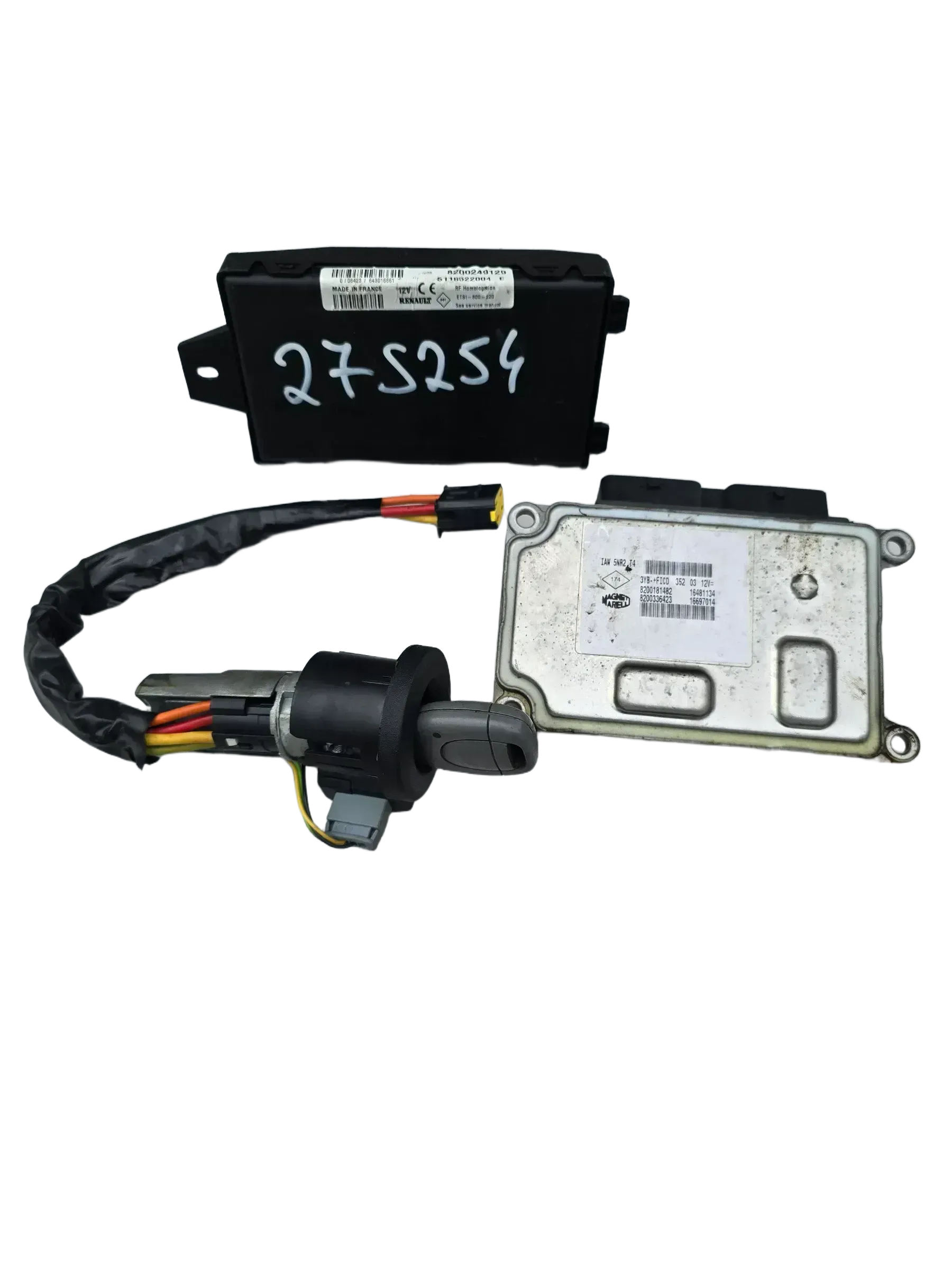 Steuergerät Motor  Komplettset für RENAULT Twingo 8200181482 8200336423 - Bild 1