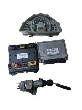 Original MotorSteuergerät Set VW FOX (5Z1) 1.2 - 03D906033H - Bild 1
