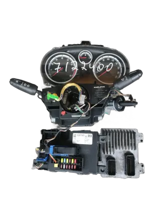 Motorsteuergerät  Set 55580499 Opel Corsa D A12XER 1.2 MSG ECU - Bild 1
