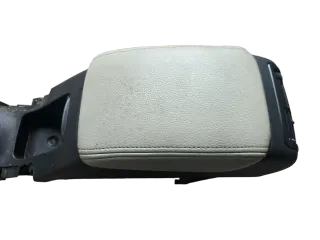 Saab 9-3 Facelift Leder Mittelarmlehne Mittelkonsole Armlehne - Bild 5