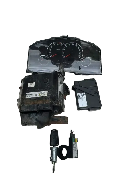 Background image for Opel Meriva A Motorsteuergerät Satz 1,7 Diesel Z17DTR  98002896