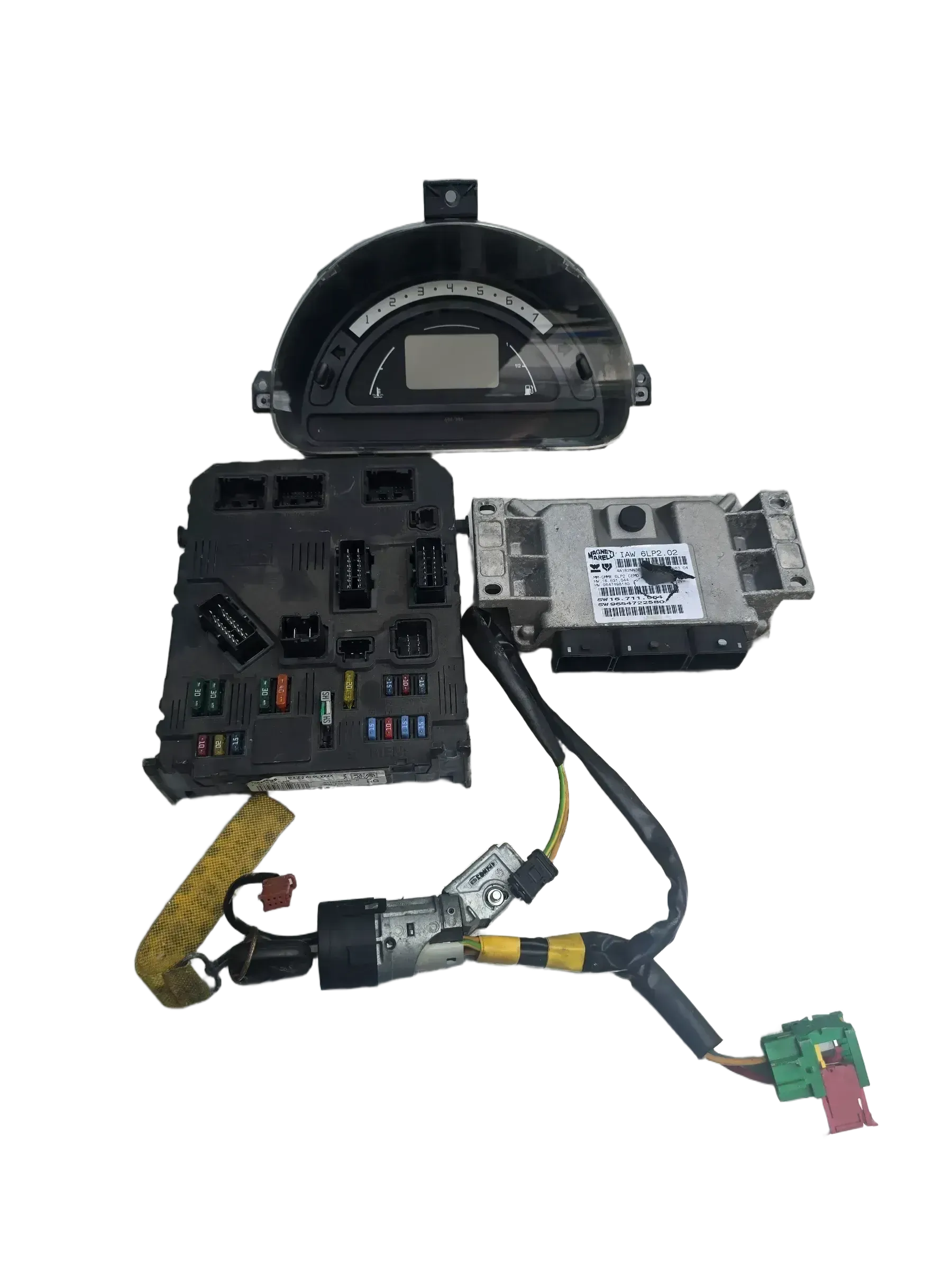 Motorsteuergerät Set 9647498180, 9654722580 Citroen C3 I 1.4 16V - Bild 1