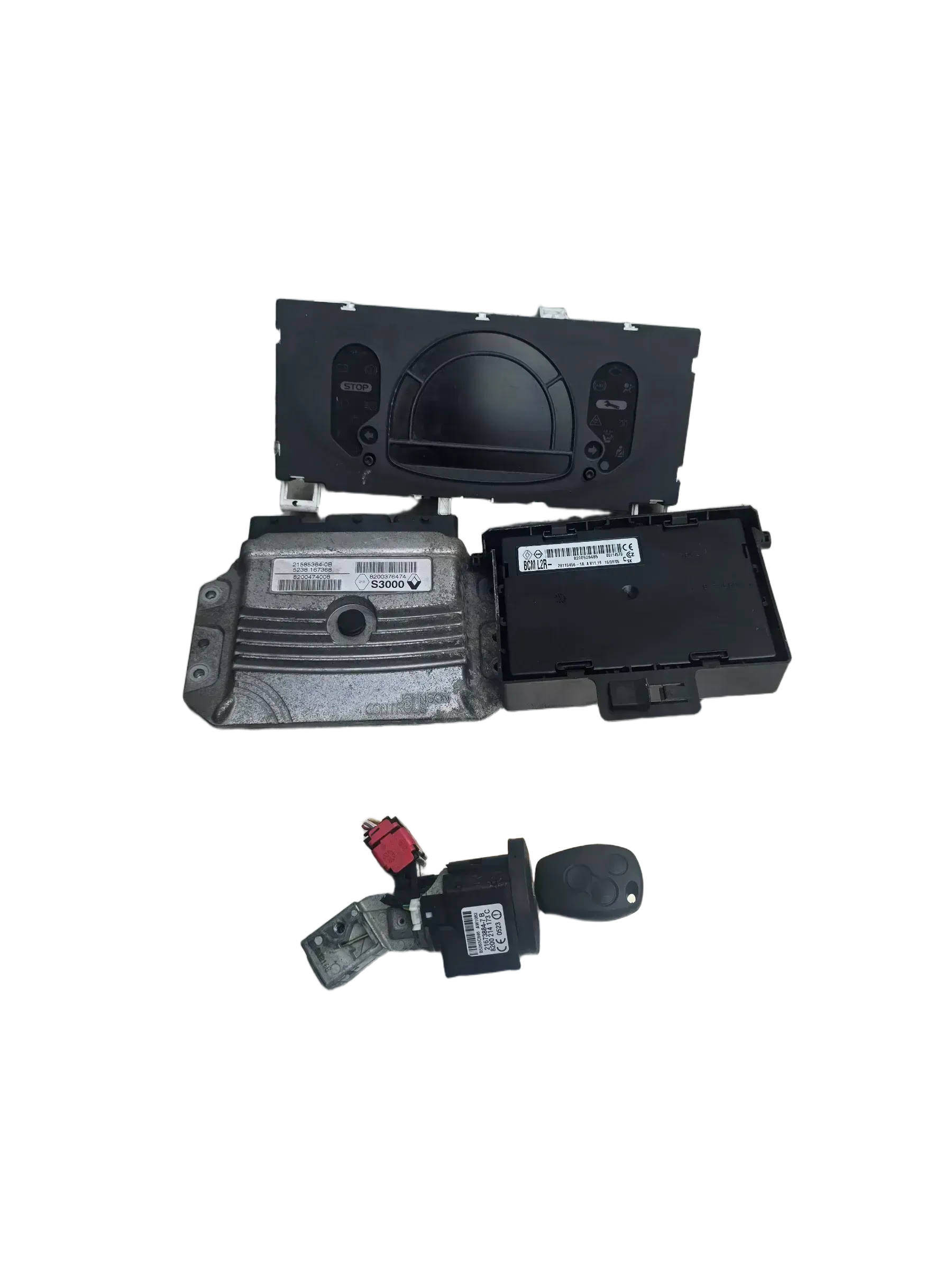 Motorsteuergerät Set  8200376474 Renault Modus - Bild 1