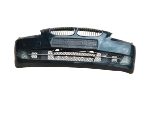 BMW 5 E60 E61 Facelift Frontschürze Stoßstange vorne PDC Tiefgruen Metallic - Bild 1
