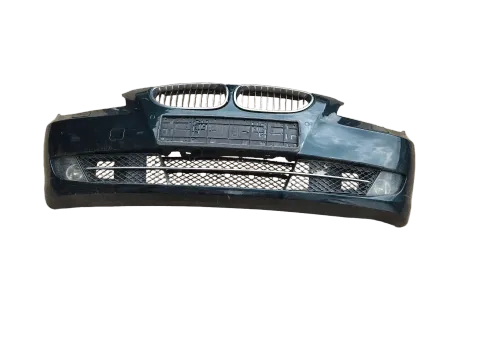 Background image for BMW 5 E60 E61 Facelift Frontschürze Stoßstange vorne PDC Tiefgruen Metallic