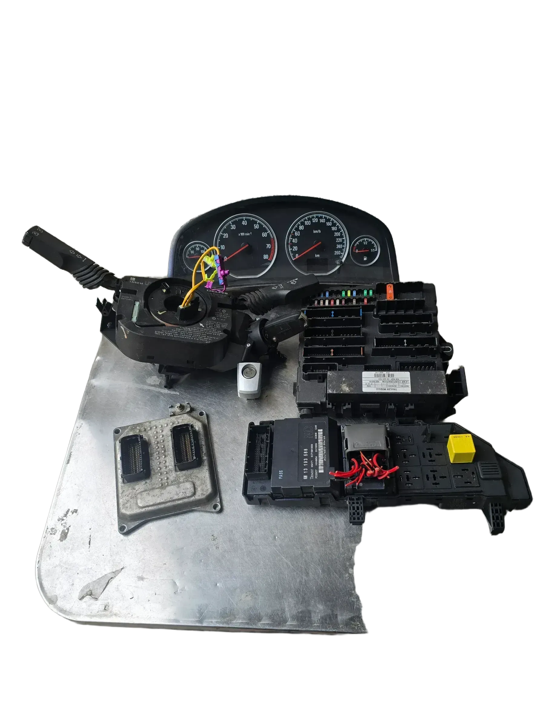 Opel Vectra C Motorsteuergerät Set 1.8 Z18XER  55355631 - Bild 1