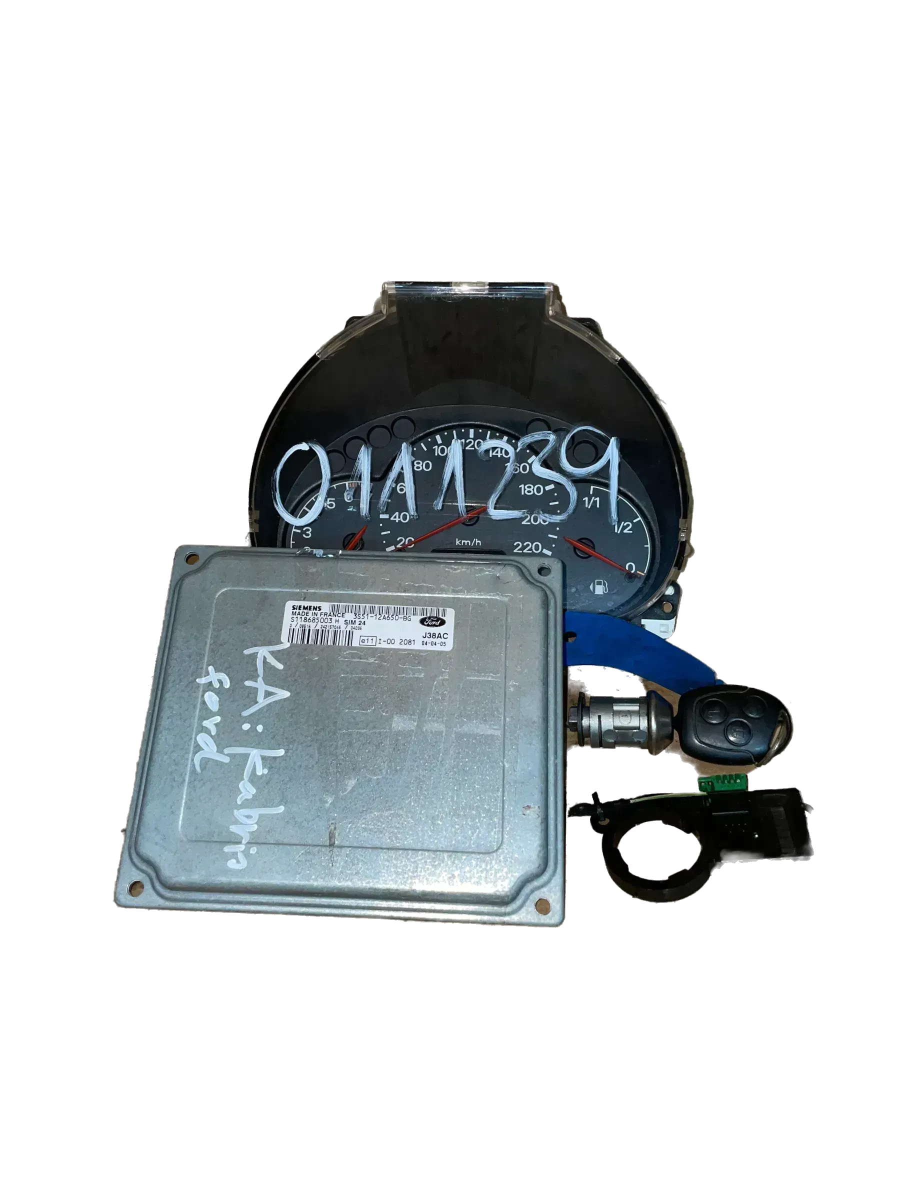 Original Ford KA Cabrio Steuergerät Set 3S51-12A650-BG - Bild 1