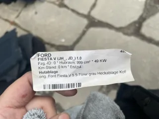 Original Ford Fiesta V 5 Türig Hutablage - Bild 10