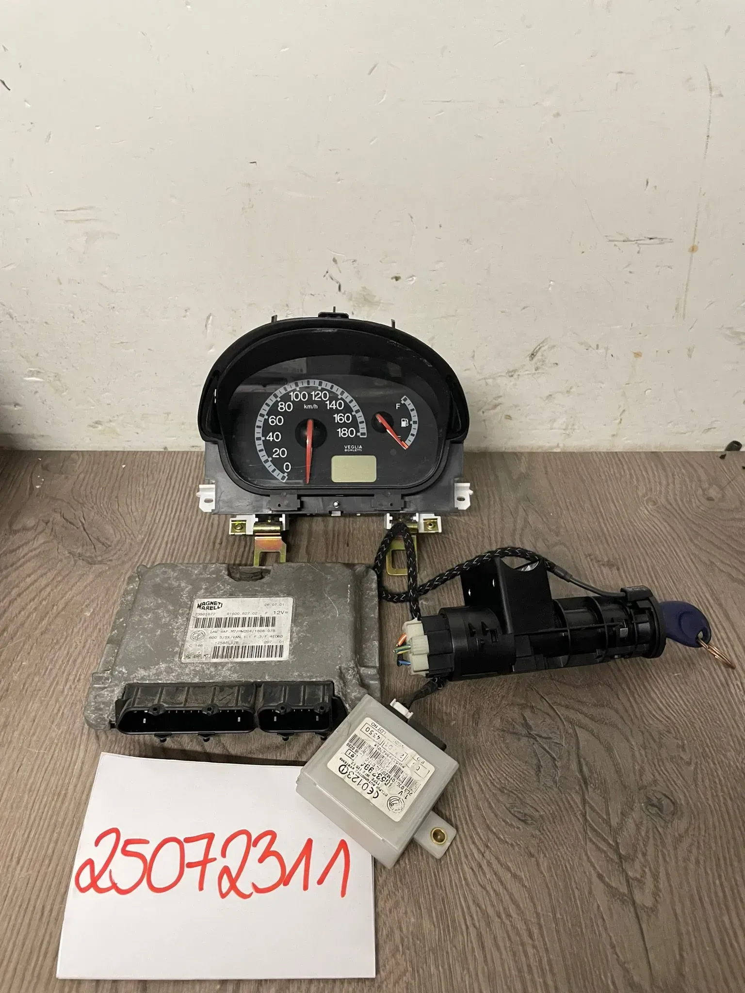 Original Fiat Seicento Steuergerät Set 6160062702 - Bild 1
