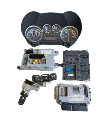 Alfa Romeo MITO 1.4 TJET Motorsteuergerät  ECU Start Kit 51847196 0261S04409 - Bild 1