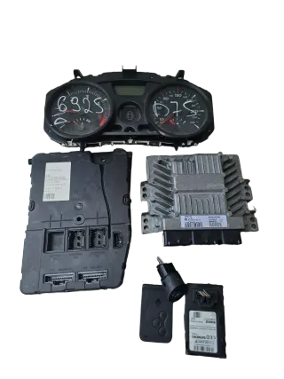 Orig. Renault Megane 2 1,5 DCI Motor Steuergerät Set 8200720186 - Bild 1