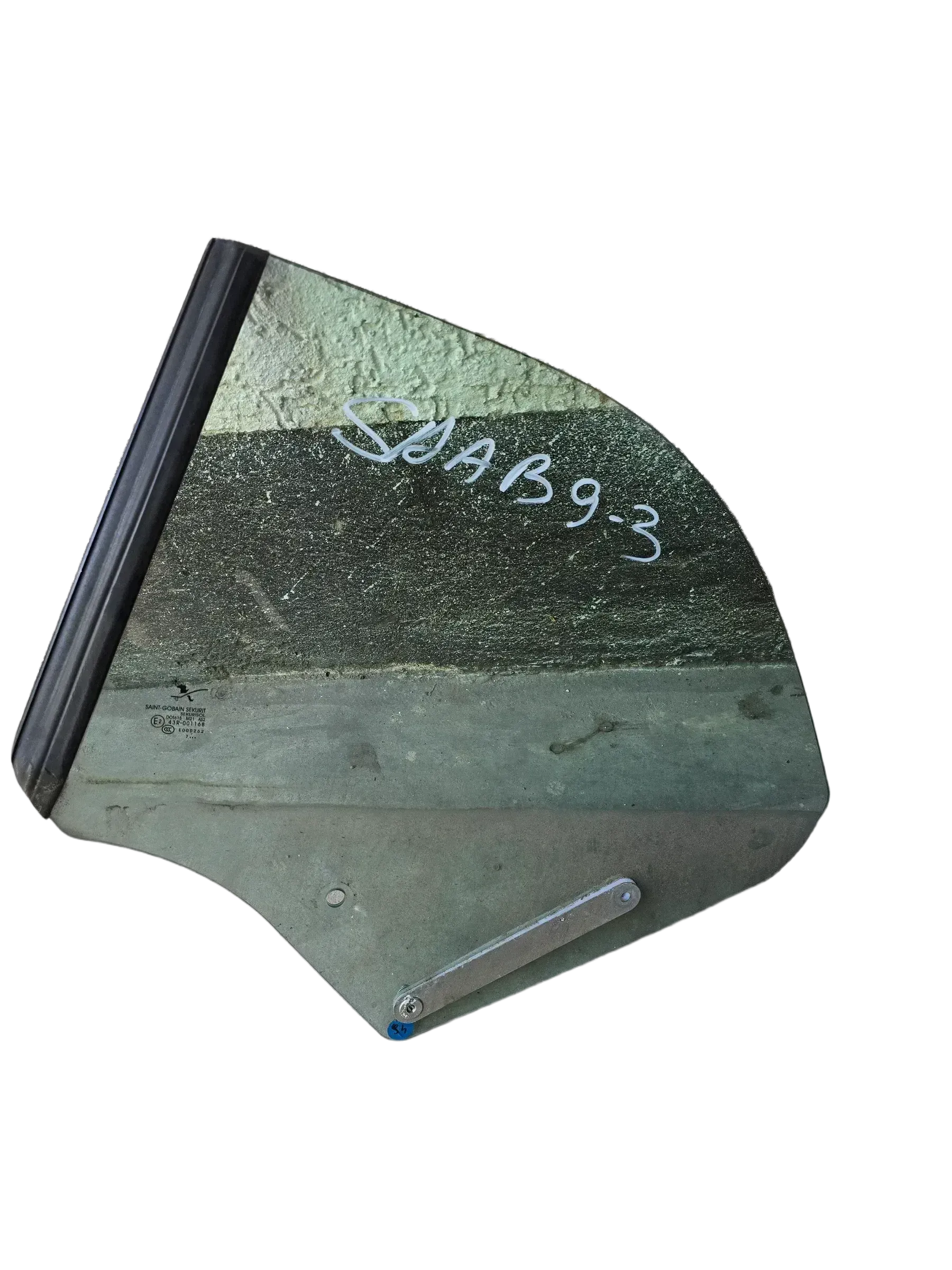 Seitenscheibe Türscheibe links hinten für SAAB 9-3 CABRIOLET YS3D - Bild 1