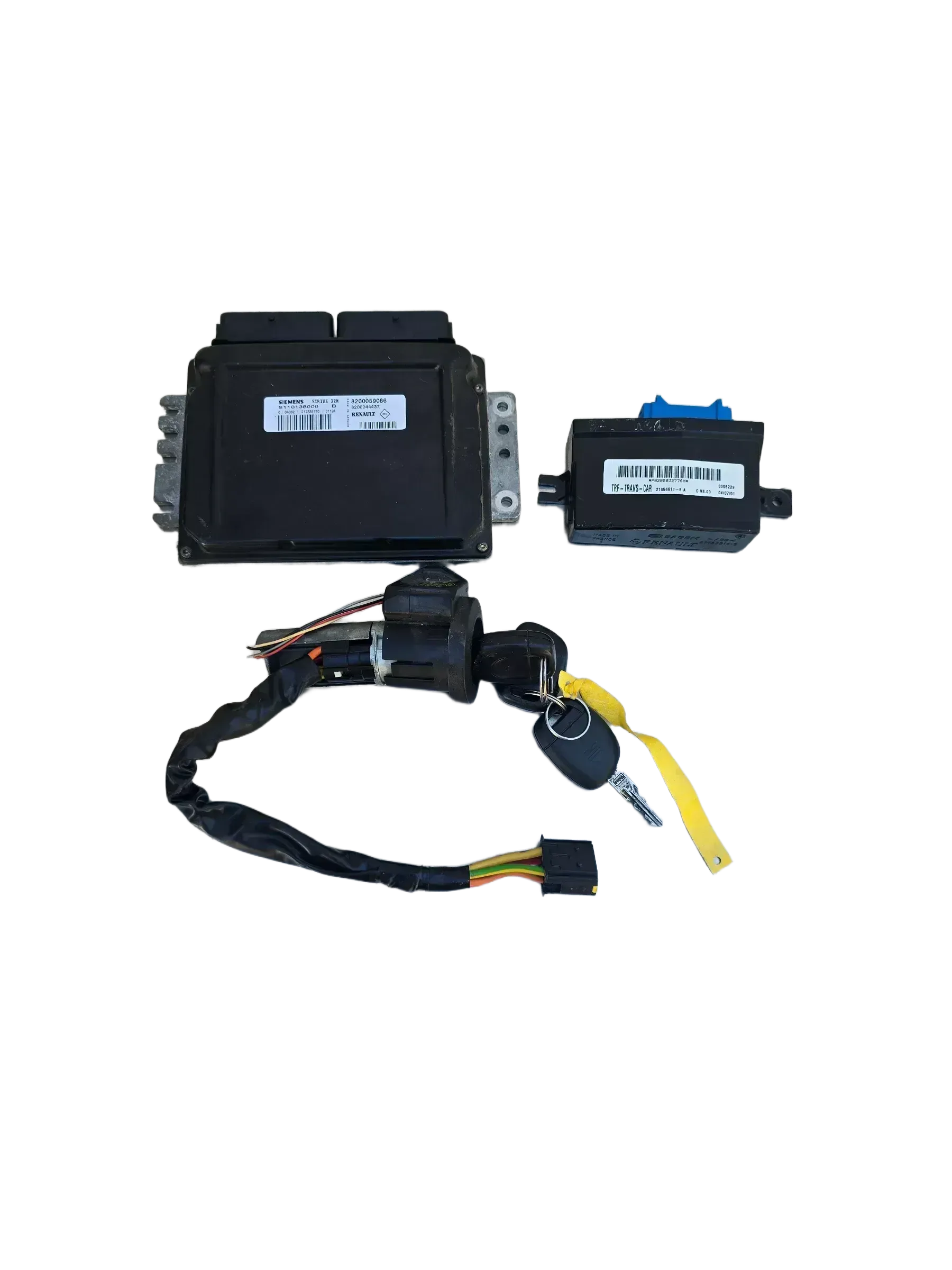 Motorsteuergerät Set 8200059086 Renault  Twingo 1.2 - Bild 1