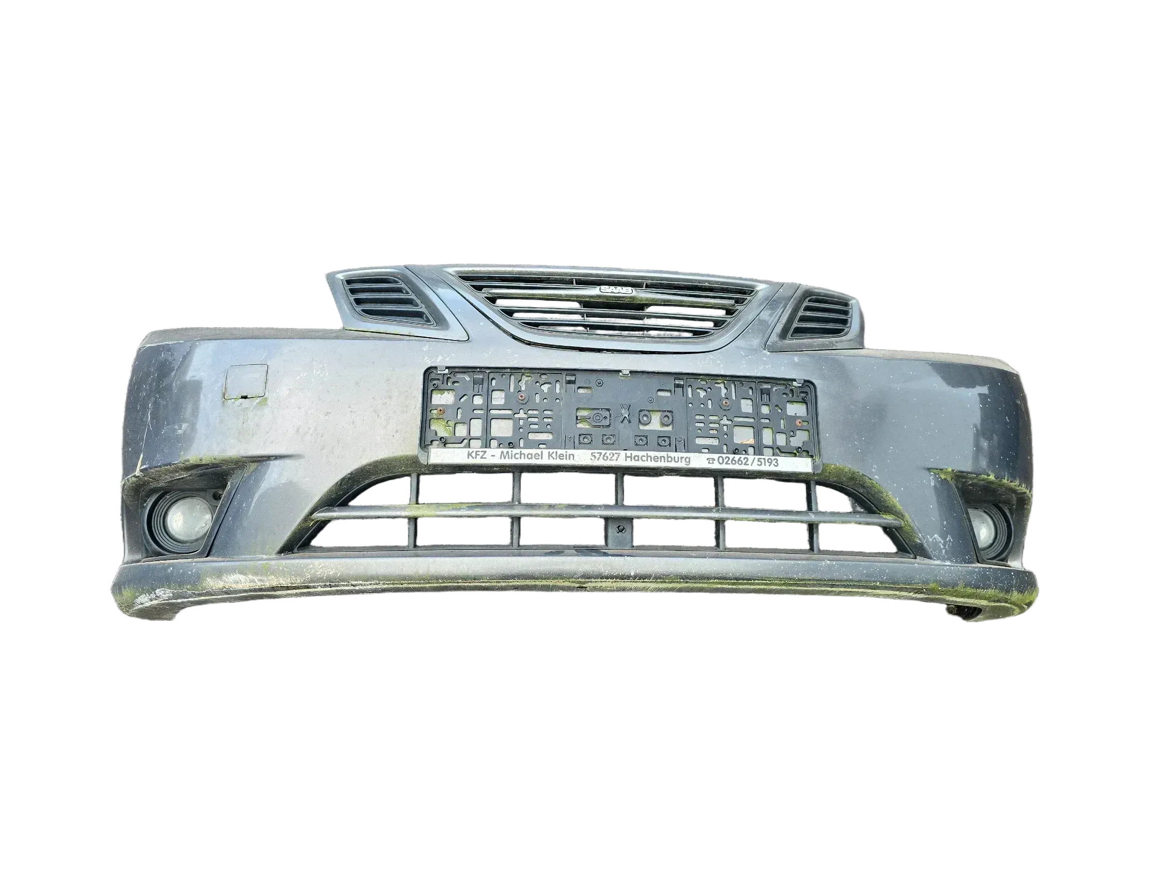 SAAB  9-3  Facelift Cabrio original Stoßstange vorne Stoßfänger  2007-2012 - Bild 1