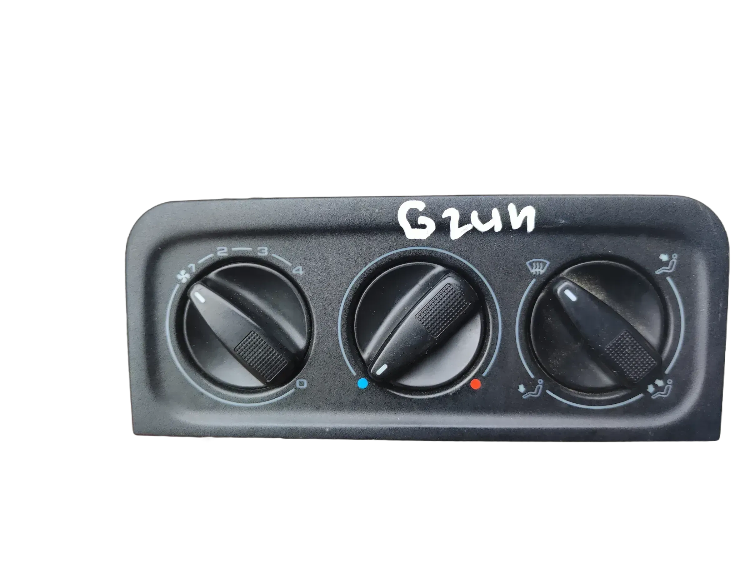 VW Golf 3 / 4 Cabrio Heizungsbedienung Schalter grun bel. 1H0819045C - Bild 1