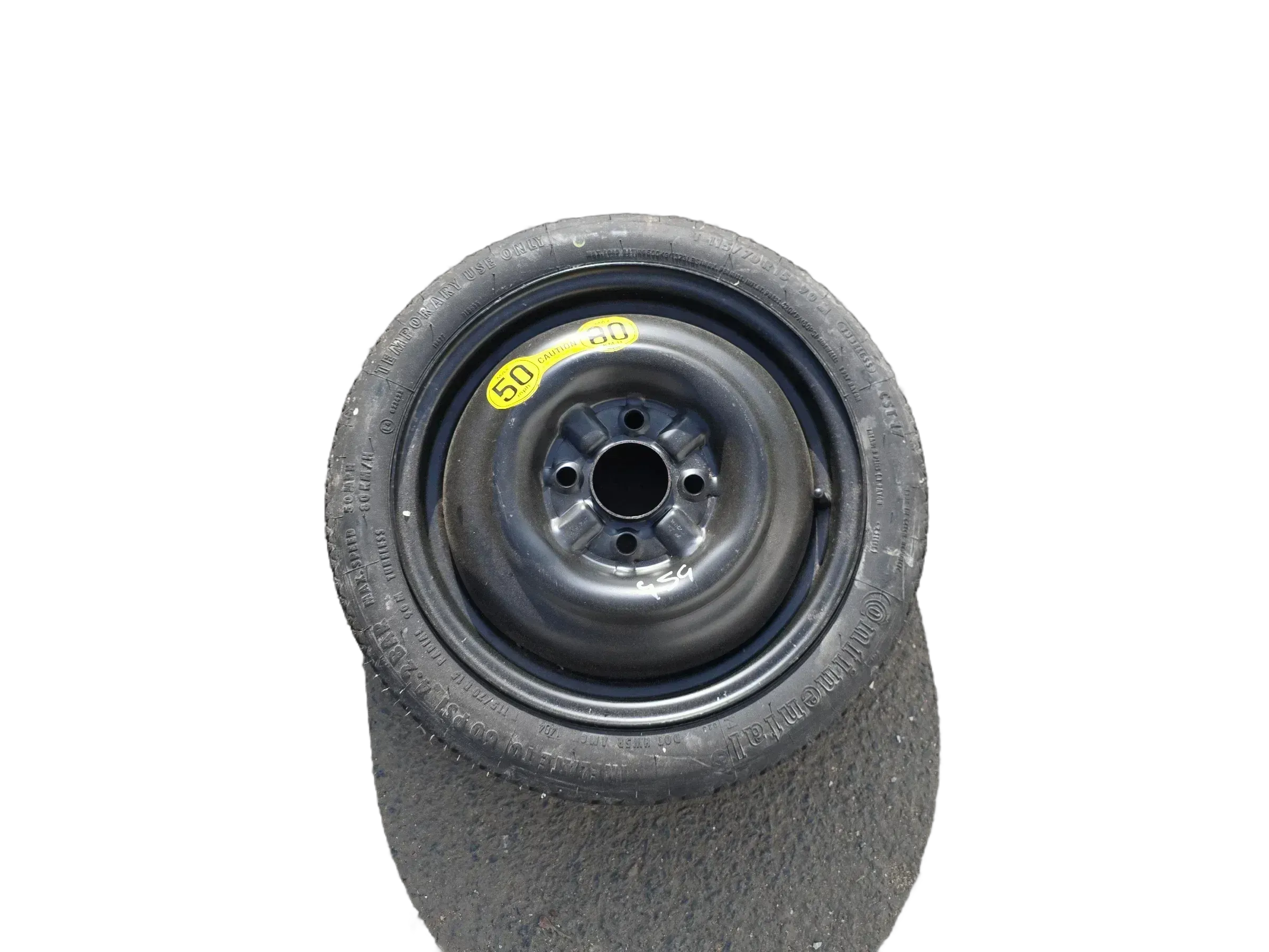 Ersatzrad Smart Forfour Pulse 454 Ersatzrad Reifen T115/70R 15 90M - Bild 1