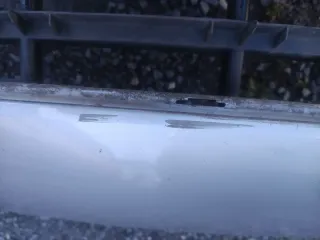 Original Smart forfour 454 Frontstoßstange Stoßstange vorne silber - Bild 3