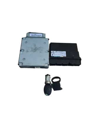 Motorsteuergerät Set Ford Focus 1 I DNW 1,6 74kw 1M5F12A650BE - Bild 1