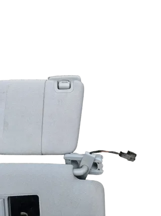 VW Phaeton 3D Sonnenblende mit Spiegel und Abdeckung Silber 3D0857551 - Bild 3