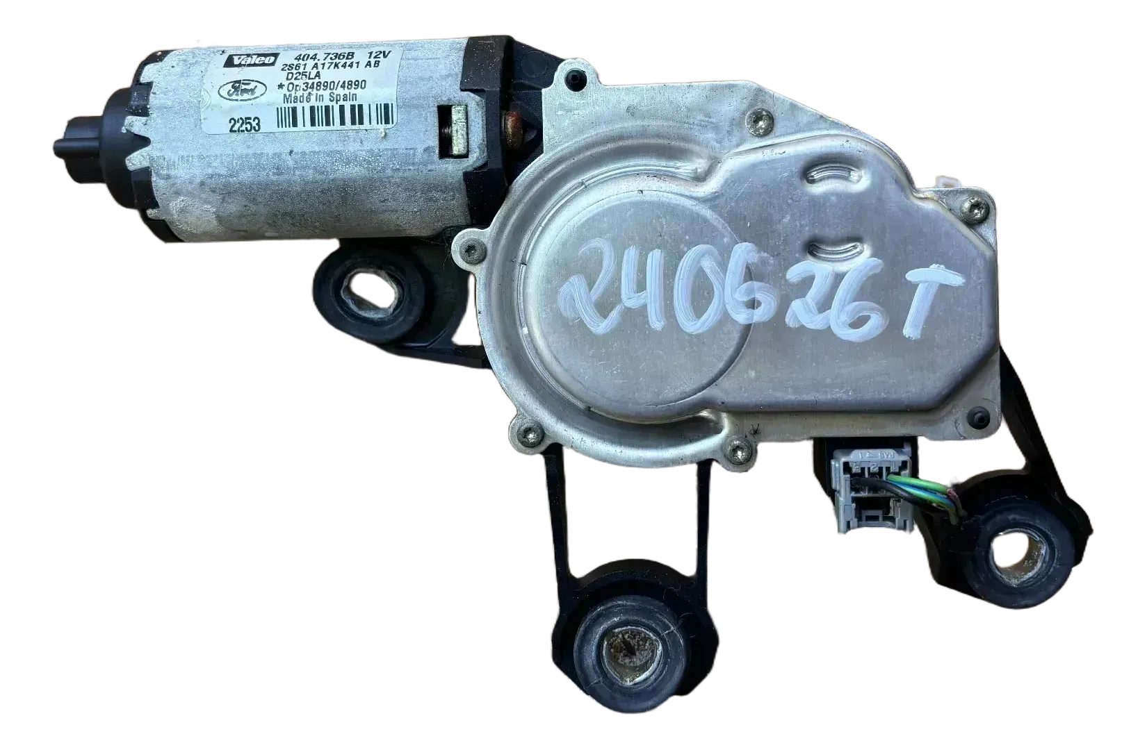 Ford Fiesta Mk5 Scheibenwischer Motor Heckscheibe HINTEN 2S61A17K441AB - Bild 1