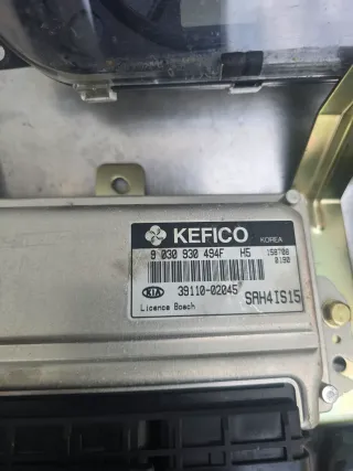 Motorsteuergerät Satz Einspritzung Kefico 9030930494F Kia Picanto 1.1 BA 48 KW 65 PS - Bild 4