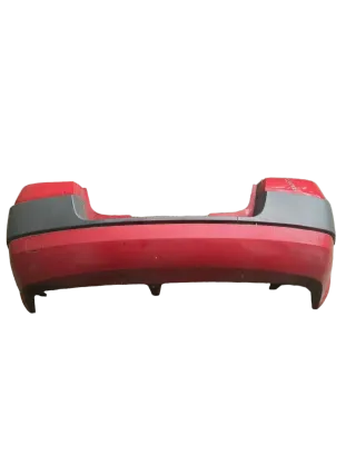 Renault Megane 2 CC Cabrio Stoßfänger hinten Heckstoßstange Rot - Bild 1