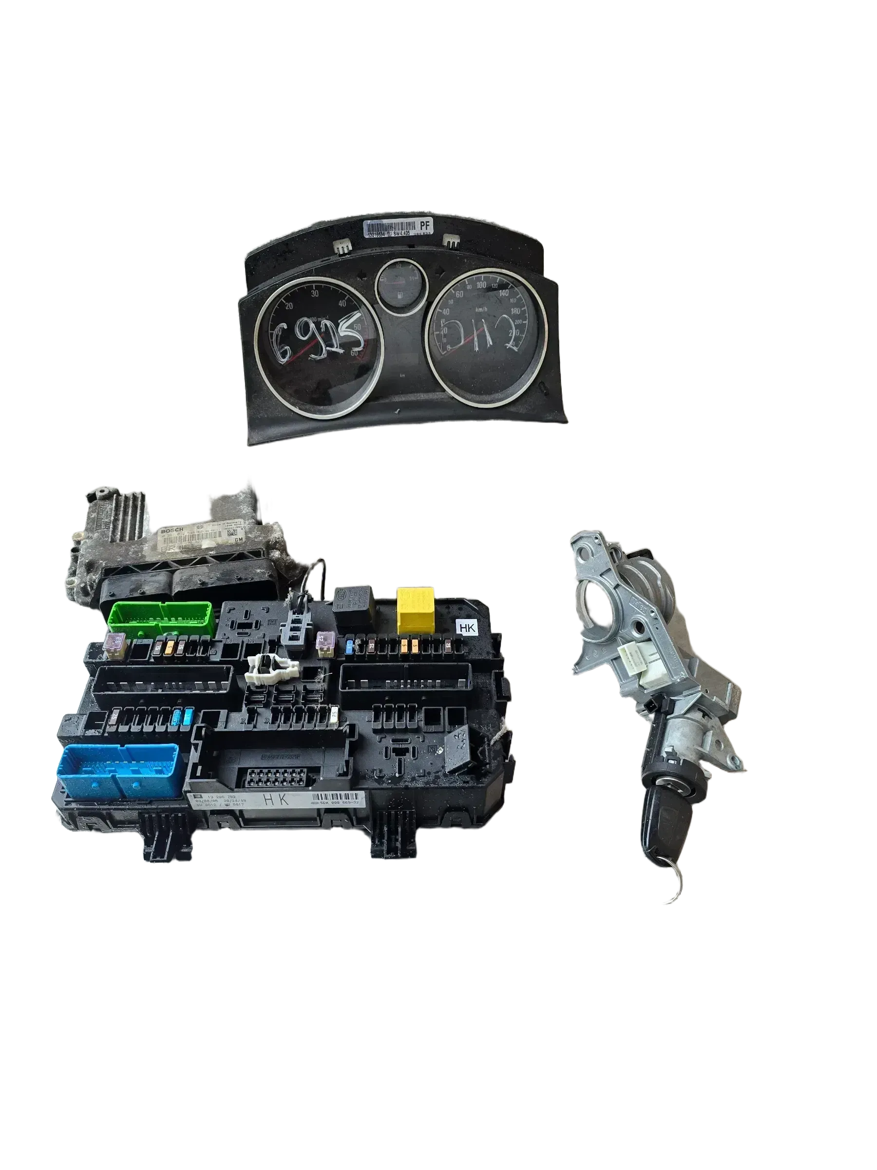 Motorsteuergerät Set 0281012549 55198922 BR Opel Astra H  1.9 CDTI - Bild 1