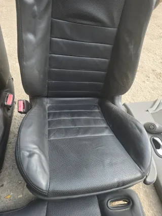 RENAULT MEGANE 2 CC / AUSSTATTUNG Leder Schwarz SITZ vorne SITZHEIZUNG - Bild 5