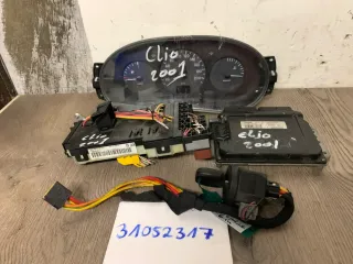 Original Renault Clio II BJ 2001 Steuergerät Set 8200044453 - Bild 1