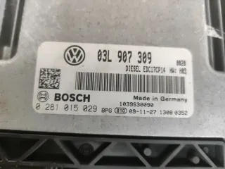 03L907309 0281015029 Volkswagen Passat 3c Steuergerät set Motorsteuergerät - Bild 2