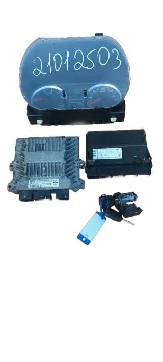 Original Ford Fiesta V 1.4 TDCI Steuergerät Set 3s6112a650GE - Bild 1