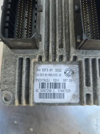 Motorsteuergerät Kit 51847326  Fiat Punto 1.2 8V 50 KW 69 PS - Bild 4
